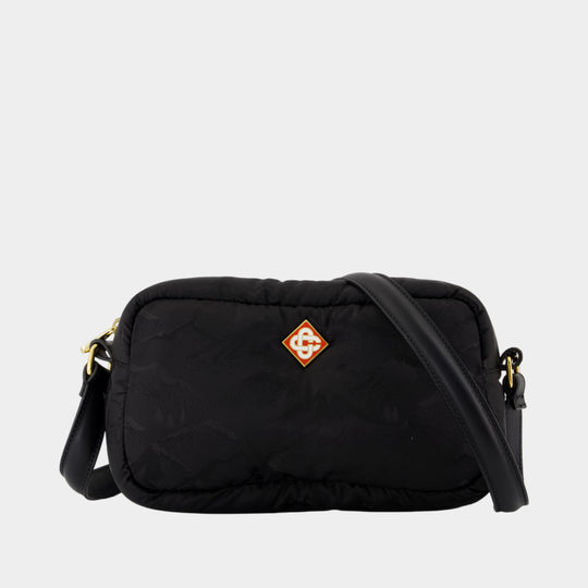 Camera Crossbody - Casablanca - Nylon - Black