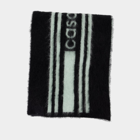 Mohair Scarf - Casablanca - Wool - Black