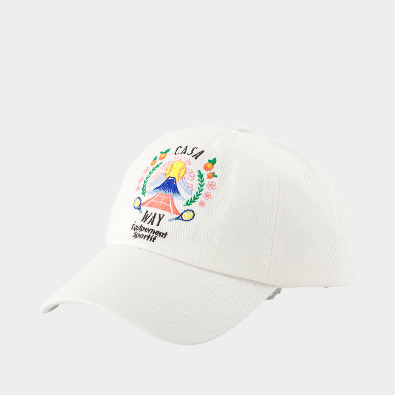Casa Way Mountain Cap - Casablanca - Cotton - White