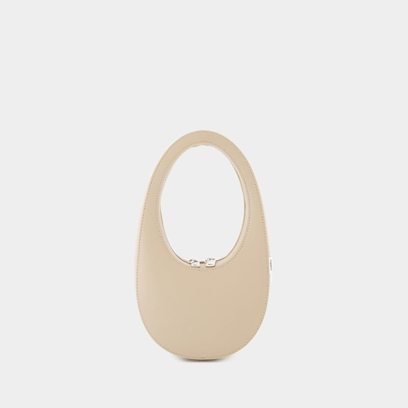 Mini Swipe Purse - Coperni - Leather - Beige