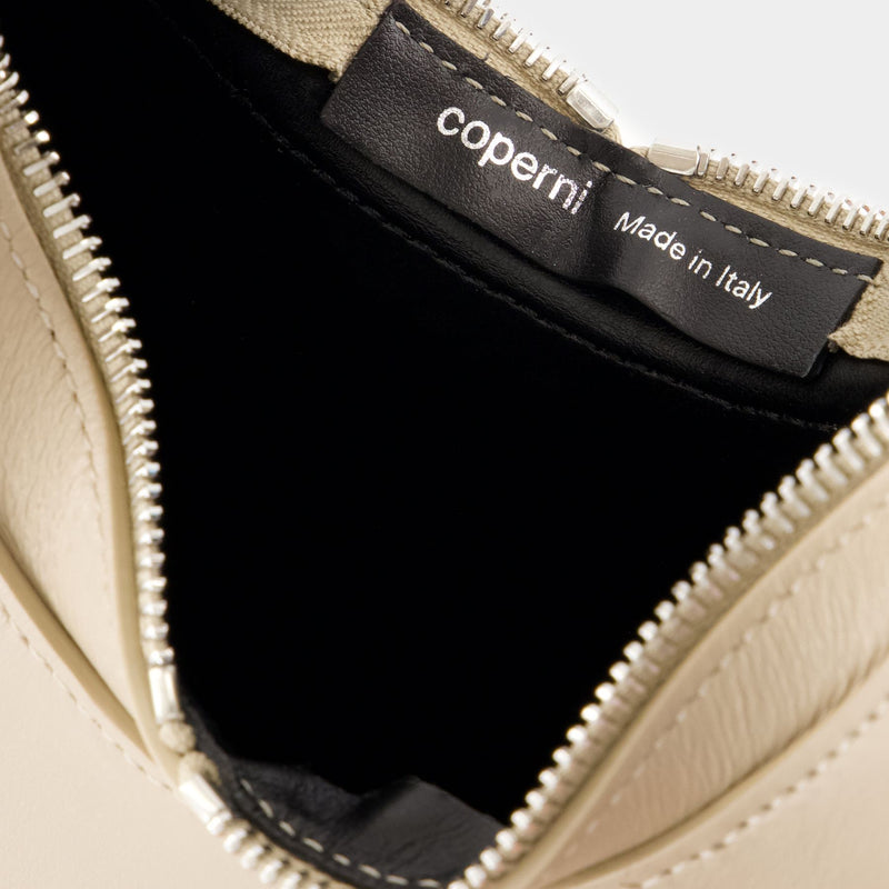 Mini Swipe Purse - Coperni - Leather - Beige