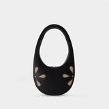 Petal Swipe Purse - Coperni - Leather - Black