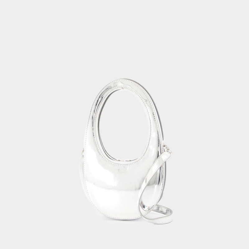 Mini Swipe Crossbody - Coperni - Synthetic - Silver