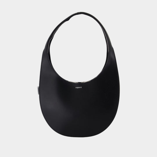 Double Gusset Swipe Bag - Coperni - Leather - Black