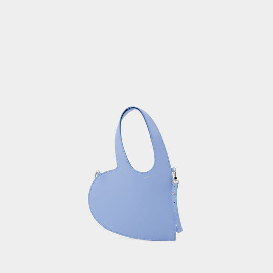 Baby Heart Crossbody - Coperni - Leather - Blue