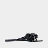 Silicone Flower sandals - Coperni - Synthetic - Black