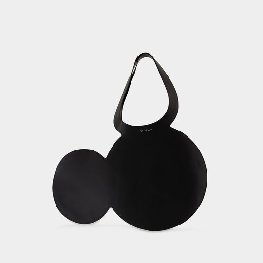 Mickey Shopper Bag - Coperni x Disney - Leather - Black