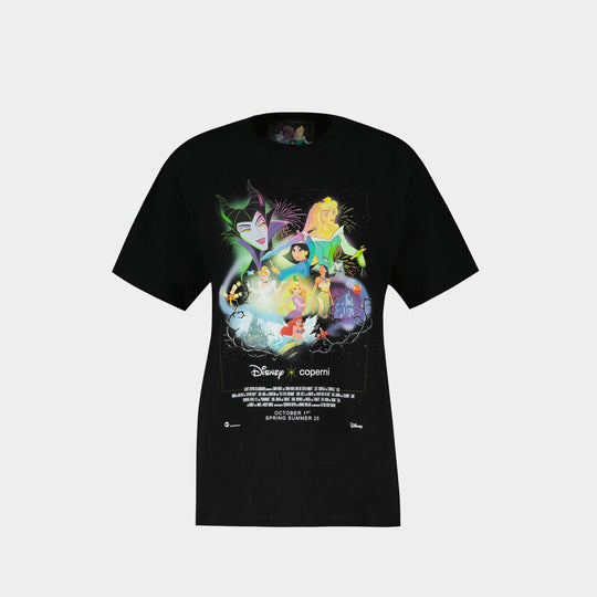 Collector Boxy T-Shirt - Coperni x Disney - Cotton - Black
