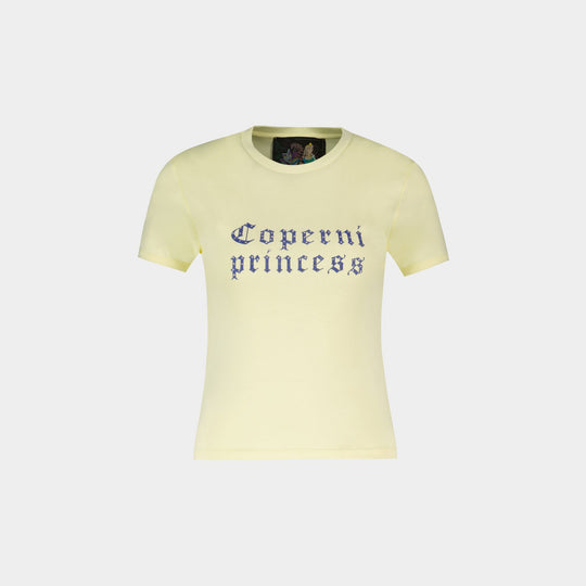 Princess T-Shirt - Coperni x Disney - Cotton - Yellow