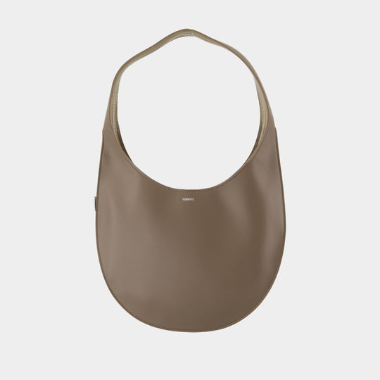 Medium Soft Swipe Shoulder Bag - Coperni - Leather - Brown