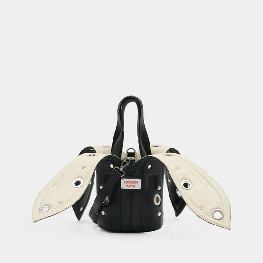 Banana Purse - Charles Jeffrey Loverboy - Leather - Black