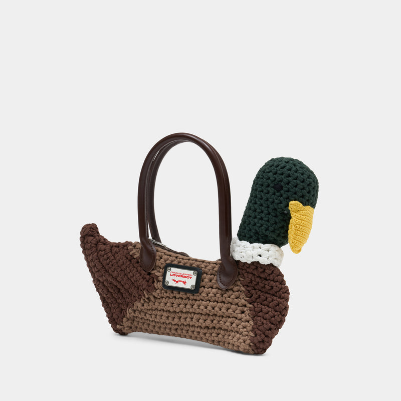 Duck Purse - Charles Jeffrey Loverboy - Cotton - Green