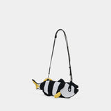 Fish Shopper Bag - Charles Jeffrey Loverboy - Cotton - Black