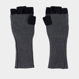 Animal Gloves - Charles Jeffrey Loverboy - Cotton - Grey