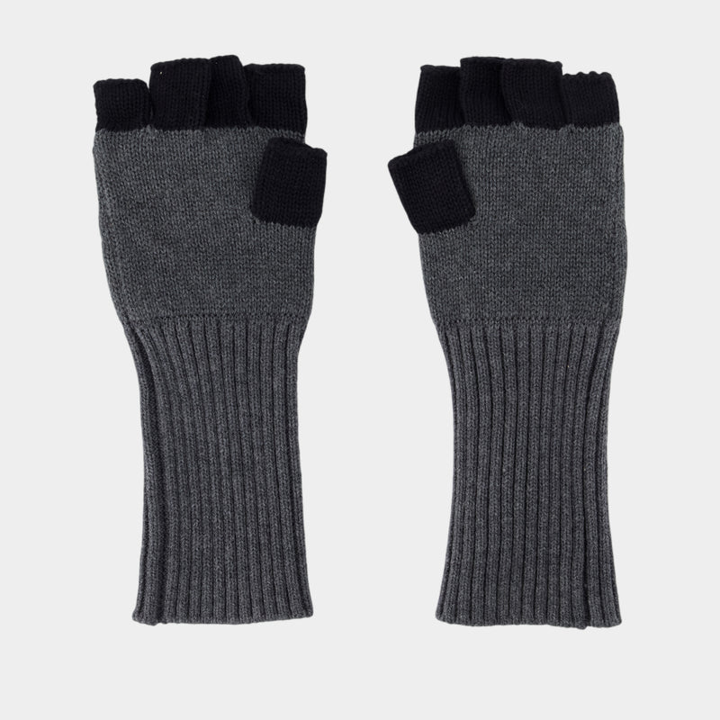 Animal Gloves - Charles Jeffrey Loverboy - Cotton - Grey