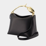 Mini Bloom Bag - ERDEM - Leather - Black
