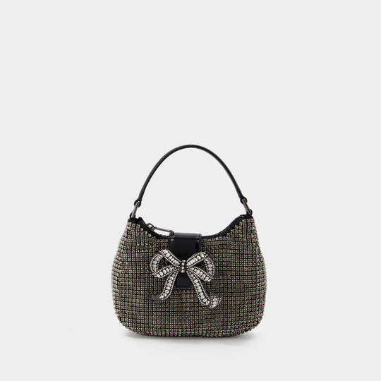 Rhinestone Crescent 多色合成材质单肩包