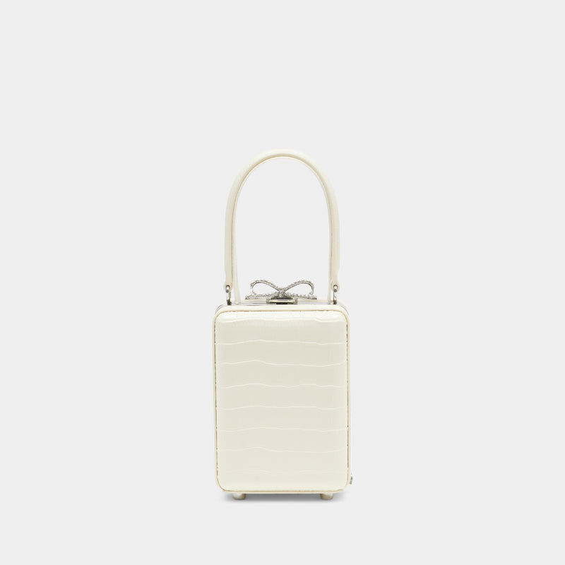 Micro Bag - SELF PORTRAIT - Leather - White