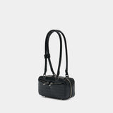 Mini Shoulder Bag - SELF PORTRAIT - Leather - Black