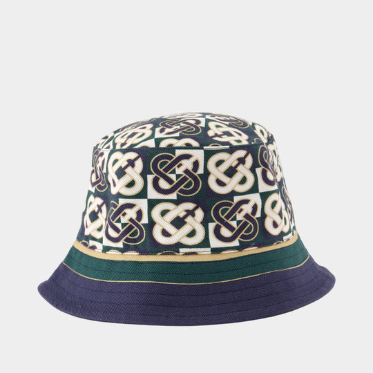 Printed Bucket Hat - Casablanca - Cotton - Multi