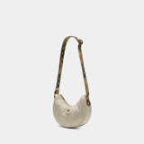 Ll Horseshoe Crossbody - Burberry - Synthetic - White
