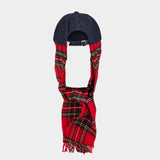 Scarf Cap - Charles Jeffrey Loverboy - Cotton - Blue