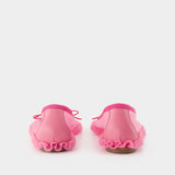 Tutu Frill Ballerinas - Simone Rocha - Mesh - Pink