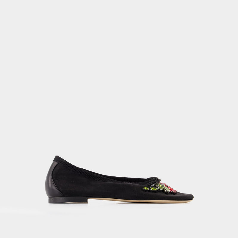 Mesh ballerinas - Simone Rocha - Mesh - Black