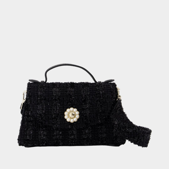 Valentine Pouch - Simone Rocha - Cotton - Black