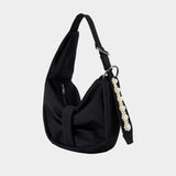 Mini Sling Bow Shoulder Bag - Simone Rocha - Nylon - Black