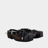 Aj1451 Sandals - Toga Pulla - Synthetic - Black