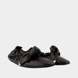 Aj1454 Ballerinas - Toga Pulla - Leather - Black
