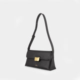 Simone Small Shoulder Bag - A.P.C. - Leather - Black