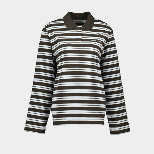 Sadover Ls Polo - Samsoe Samsoe - Cotton - Multi