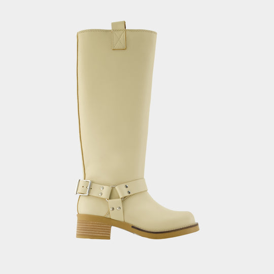 Sabrenta 15874 Boots - SAMSØE SAMSØE - Leather - Ivory