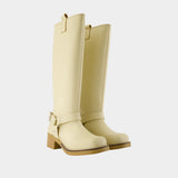 Sabrenta 15874 Boots - SAMSØE SAMSØE - Leather - Ivory