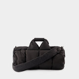 Nyssa Puffer Duffel W3黑色合成材质旅行包