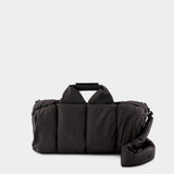 Nyssa Puffer Duffel W3黑色合成材质旅行包