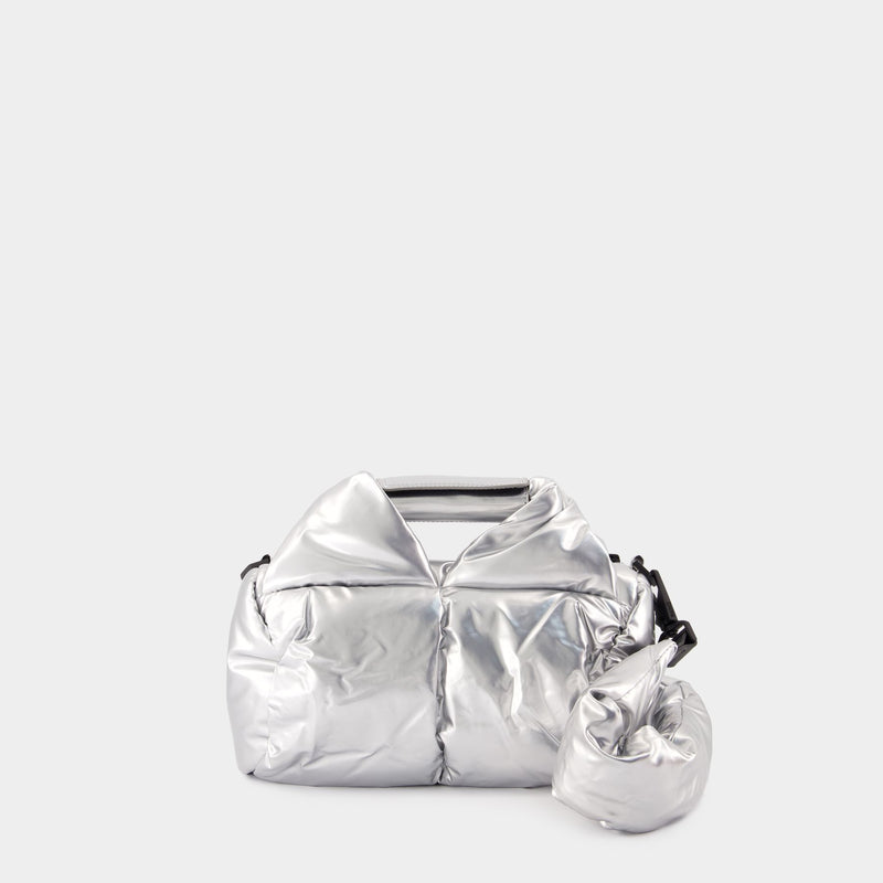 Nyssa Puffer Duffel Mini W3- Mirror合成材质旅行包