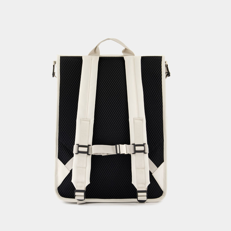 Trail Cord Rolltop Backpack W3 白色合成材质双肩背包