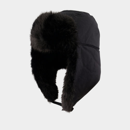 Rolla Beanie - By Malene Birger - Cotton - Black