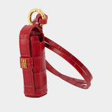 Vera Lipstick Charm - By Malene Birger - Leather - Red