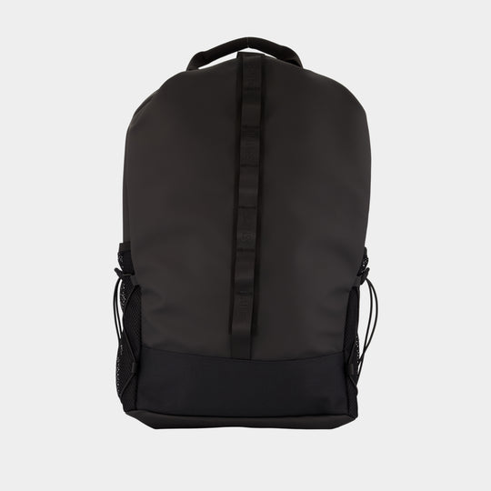 Trail Clip Front Backpack W3 - RAINS - Synthetic - Black
