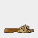 Tia Fairy Mules - Ganni - Synthetic - Multicolor