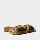 Tia Fairy Mules - Ganni - Synthetic - Multicolor