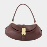 B Kat Butter Shoulder Bag - Ganni - Synthetic - Brown