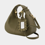 Hobo Mini Purse - Ganni - Synthetic - Khaki