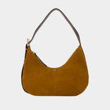 Hobo Belt Medium Shoulder Bag - Ganni - Synthetic - Brown
