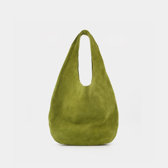 Le Neige Shopper Bag - A.P.C. - Leather - Green