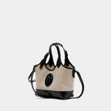 Small Shopper Bag - Versace - Leather - Multicolor